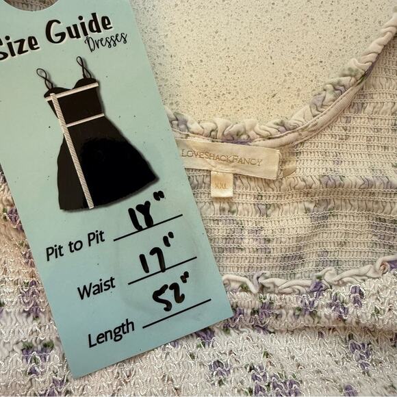 LoveShackFancy Chessie Floral Dress - Picture 6 of 7